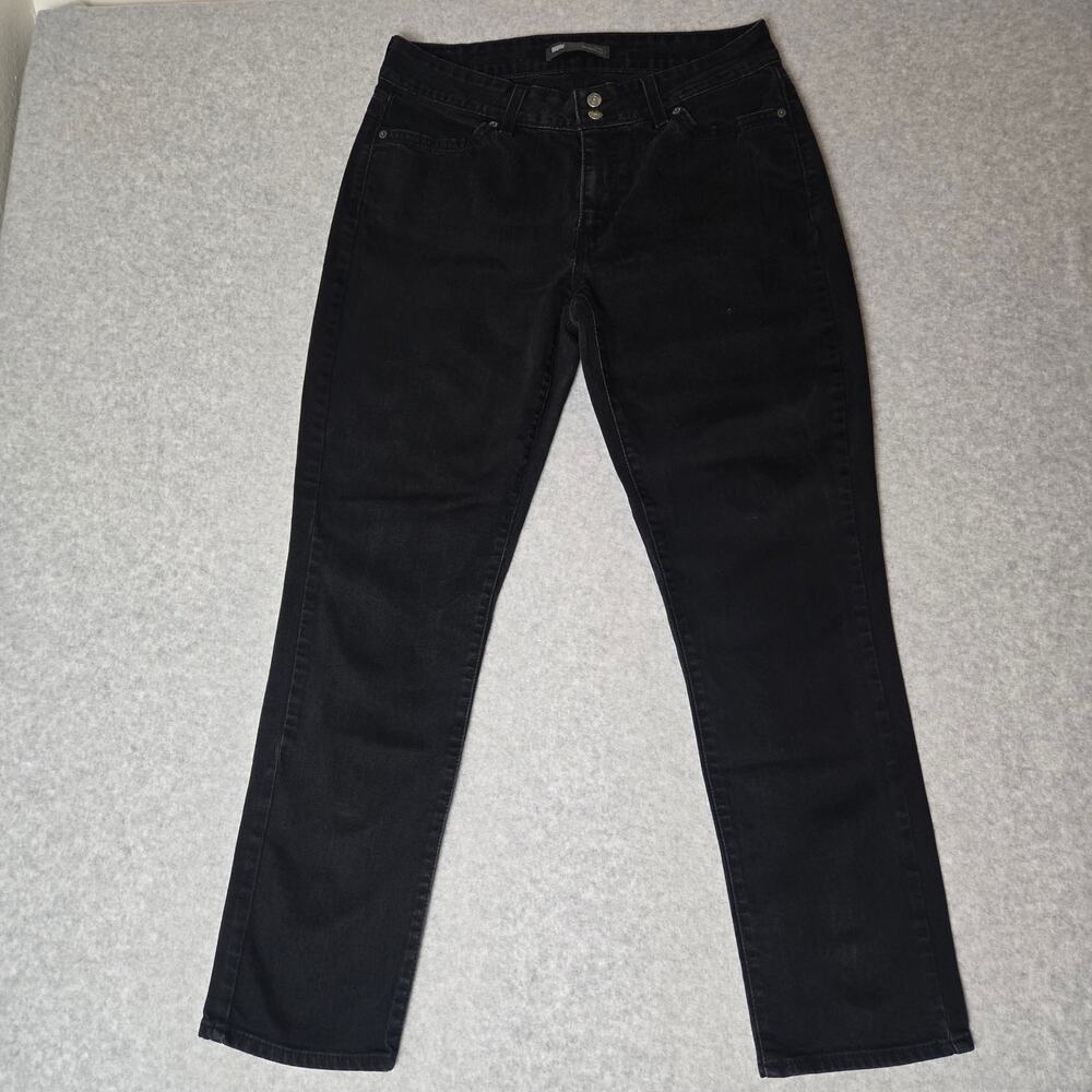 Levi's 529 Curvy Skinny Leg Women's Black Denim Jeans 33x32